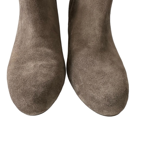 Vionic Paloma Suede Weather Resistant Wedge Greige Boot Size 9 - Picture 5 of 15